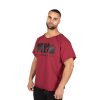 Classic Work Out Top- Burgundy Red