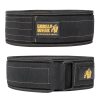 Gorilla Wear 4 Inch Nylon Lifting Belt – Black/Gold